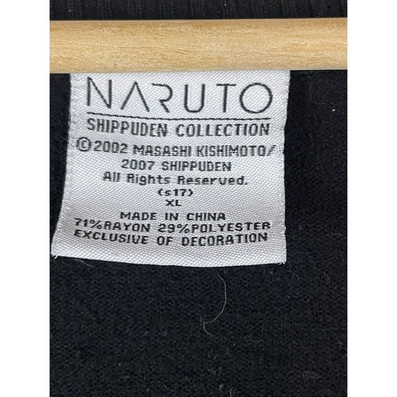 Naruto Shippuden Cardigan Women Size XL Button Up 2007 Collection Anime - Picture 6 of 10